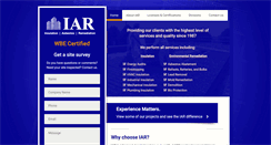 Desktop Screenshot of iaronline.com